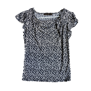 The Limited Medium Black & White Blouse